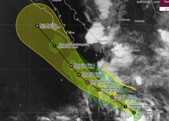 flossie huracán michoacán tormenta