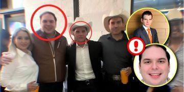 Group of Five People Posing for a Photo; Several Faces Circled in Red and Yellow, with a Red Alert Badge Overlapping One Circle. - Glen Facturero