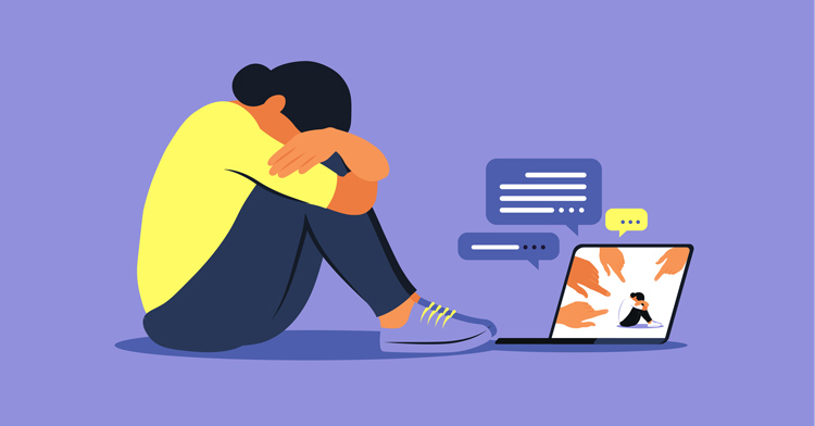 Image - Glen Facturero Ilustración Sobre El Acoso Digital.