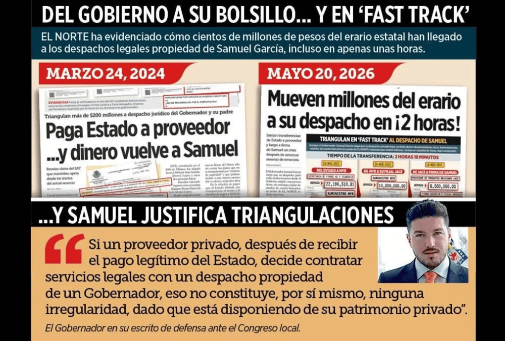 Desvío De Dinero En El Gobierno De Nuevo León - Glen Facturero