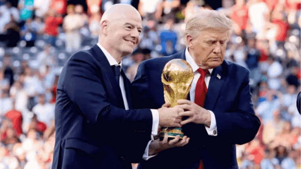 Gianni Infantino Y Trump - Glen Facturero